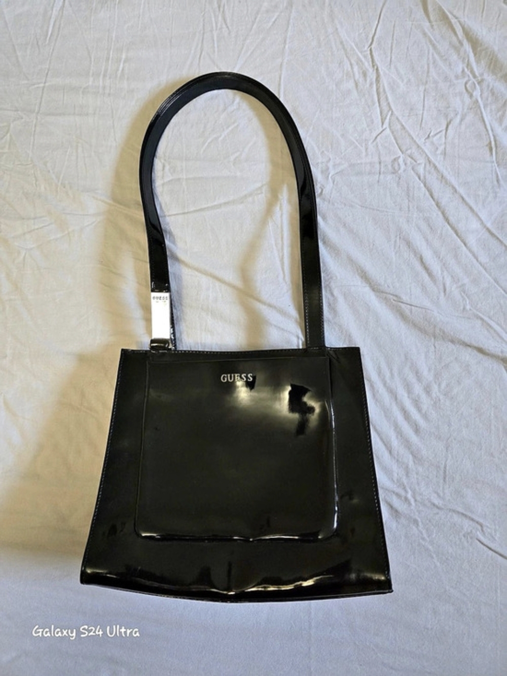 Vintage GUESS Black Tote Bag